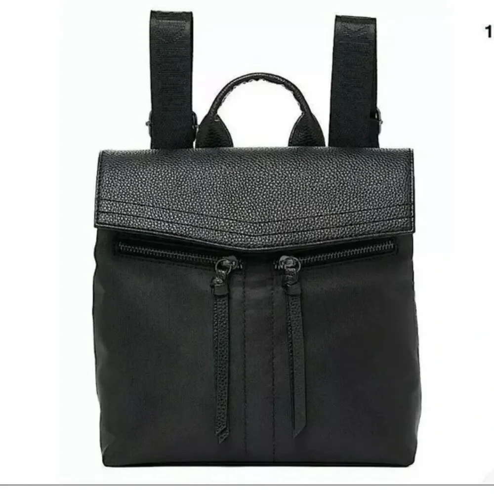 Botkier Trigger Nylon Mini Backpack - Black